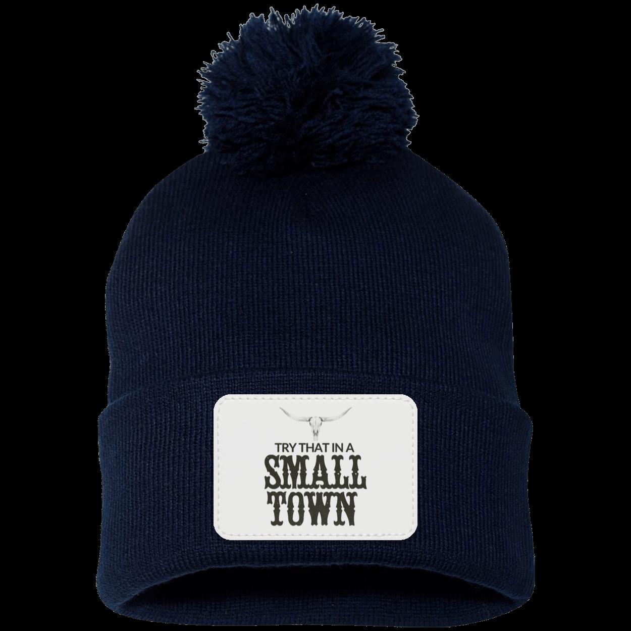 Try That In A Small Town Beanie Knit Cap