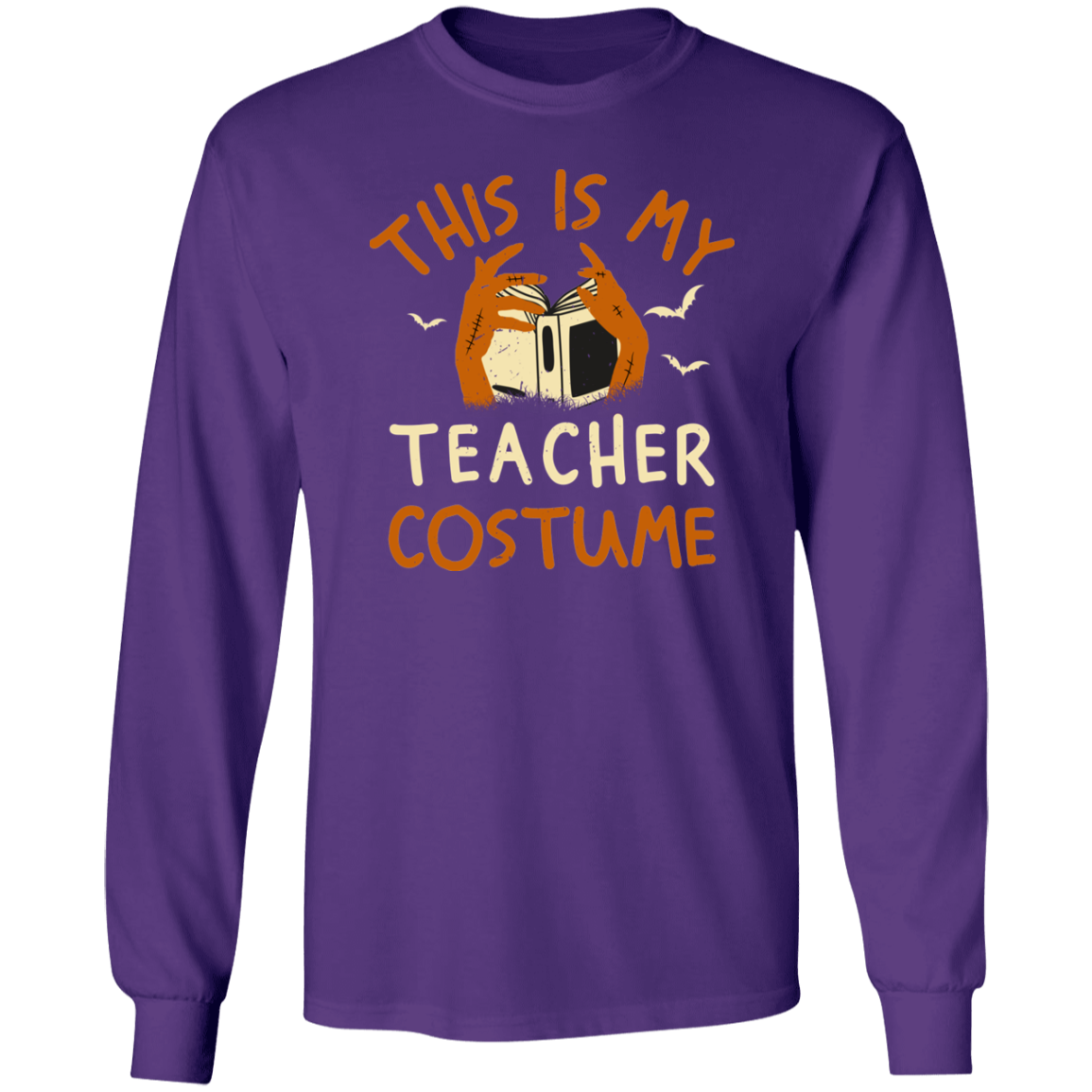 This Is My Teacher Costume Halloween Cotton T-Shirt