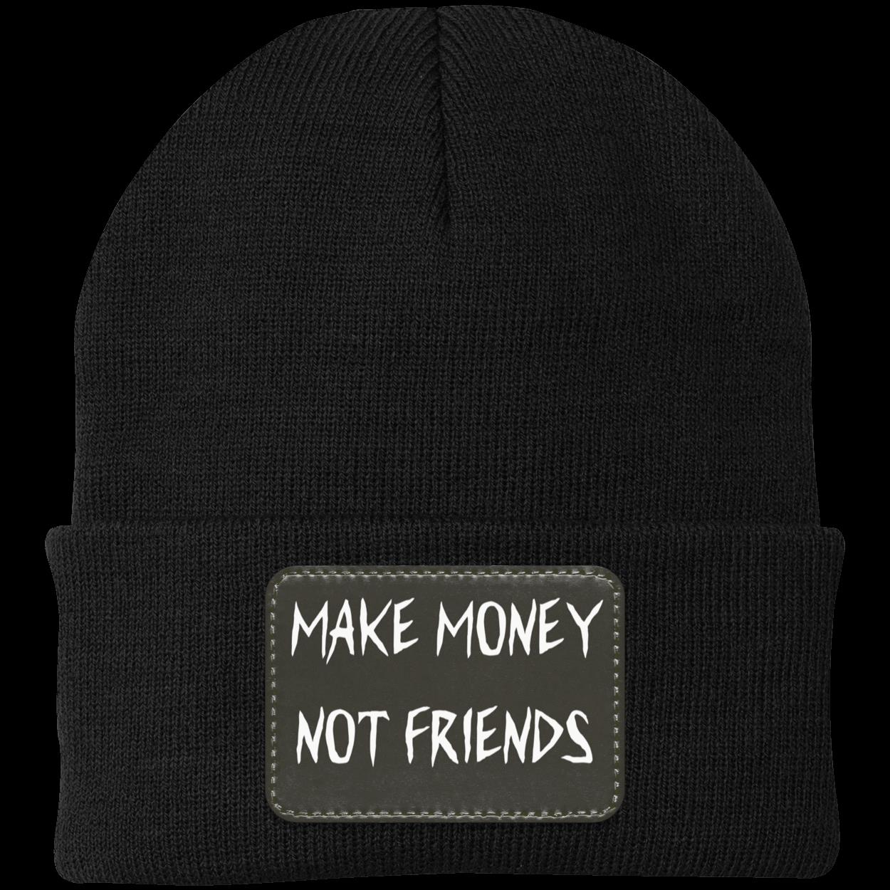 Make Money Not Friends Beanie Knit Cap