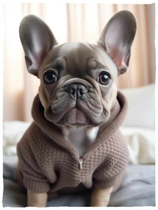 French Bulldog 1 Frenchie Plush Fleece Blanket