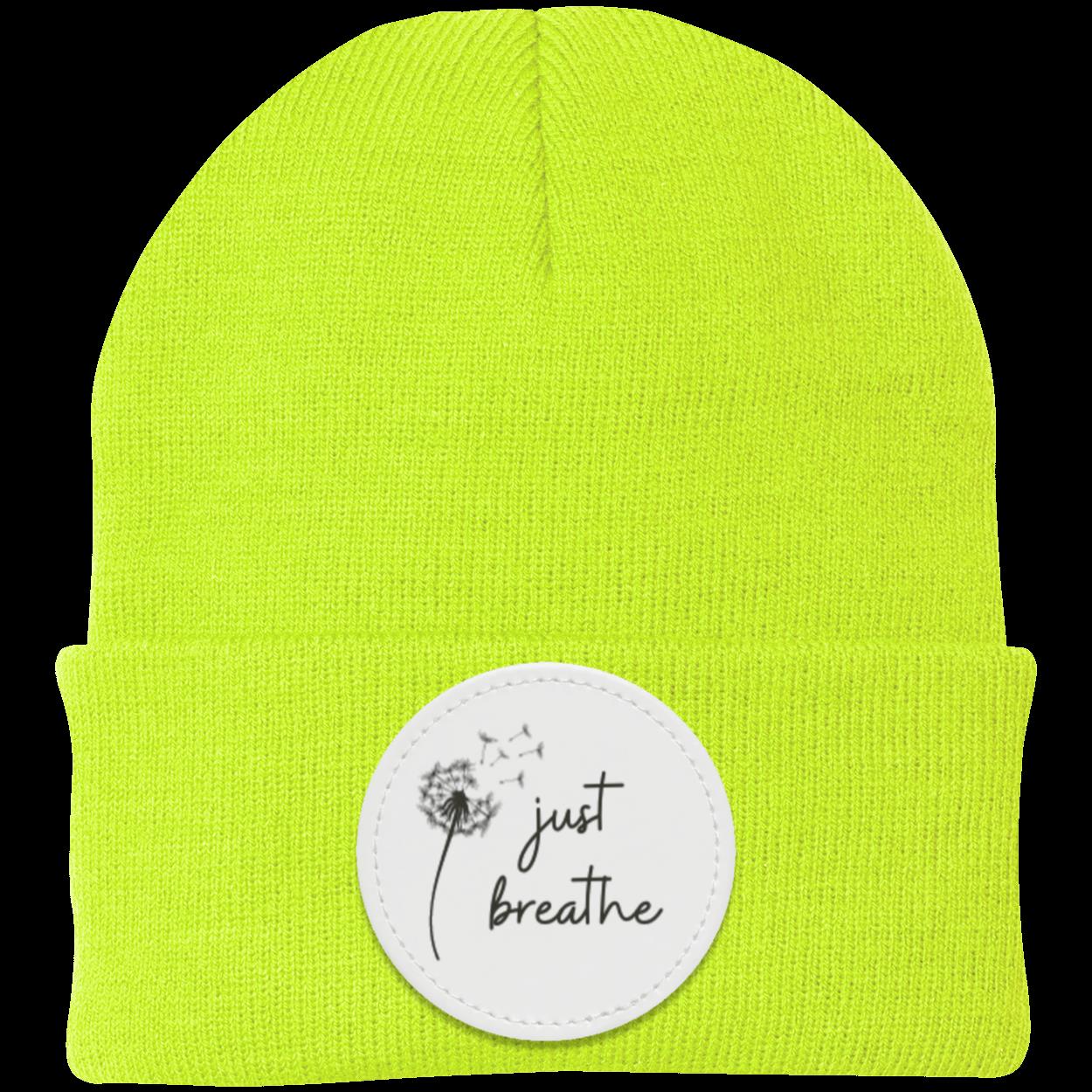 Just Breath Beanie Knit Cap