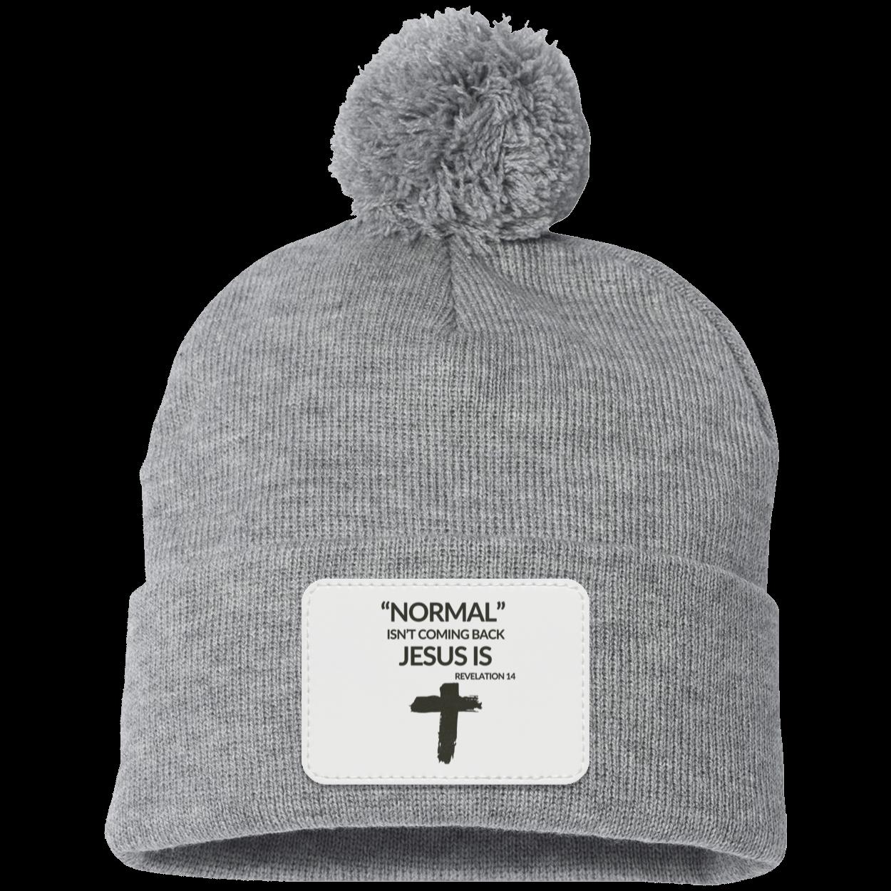 Normal Isn't Coming Back Jesus Is Beanie Knit Cap