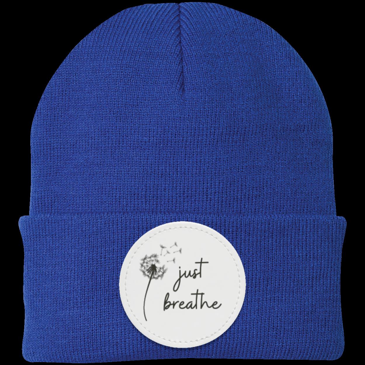 Just Breath Beanie Knit Cap