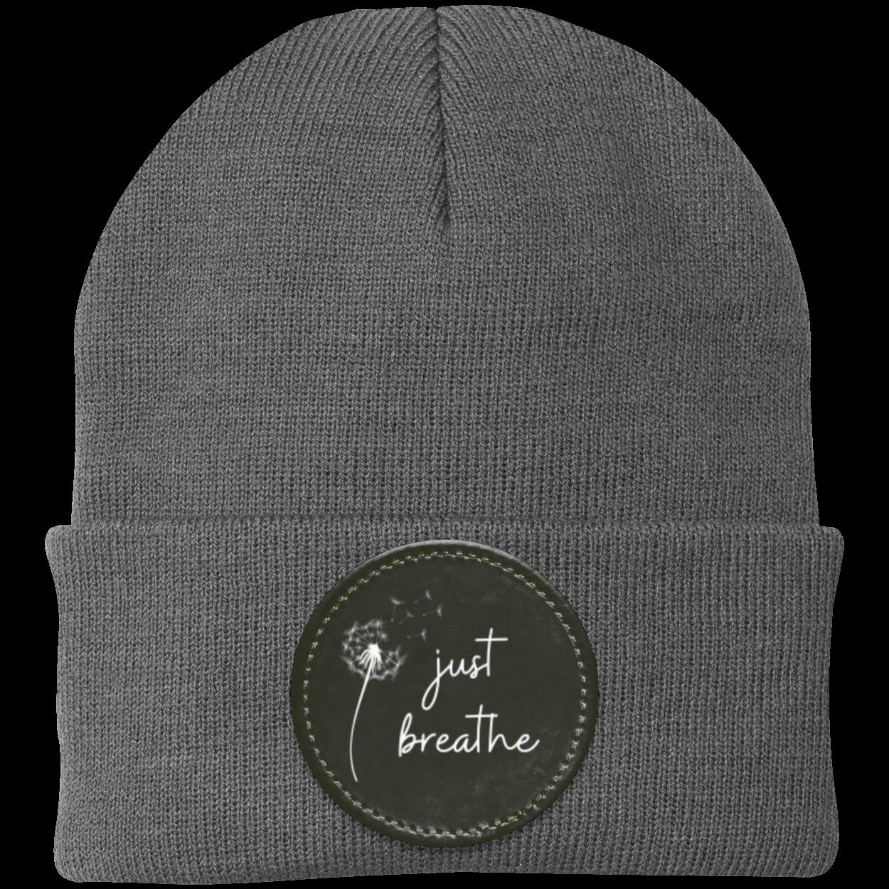 Just Breath Beanie Knit Cap