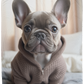 French Bulldog 1 Frenchie Plush Fleece Blanket