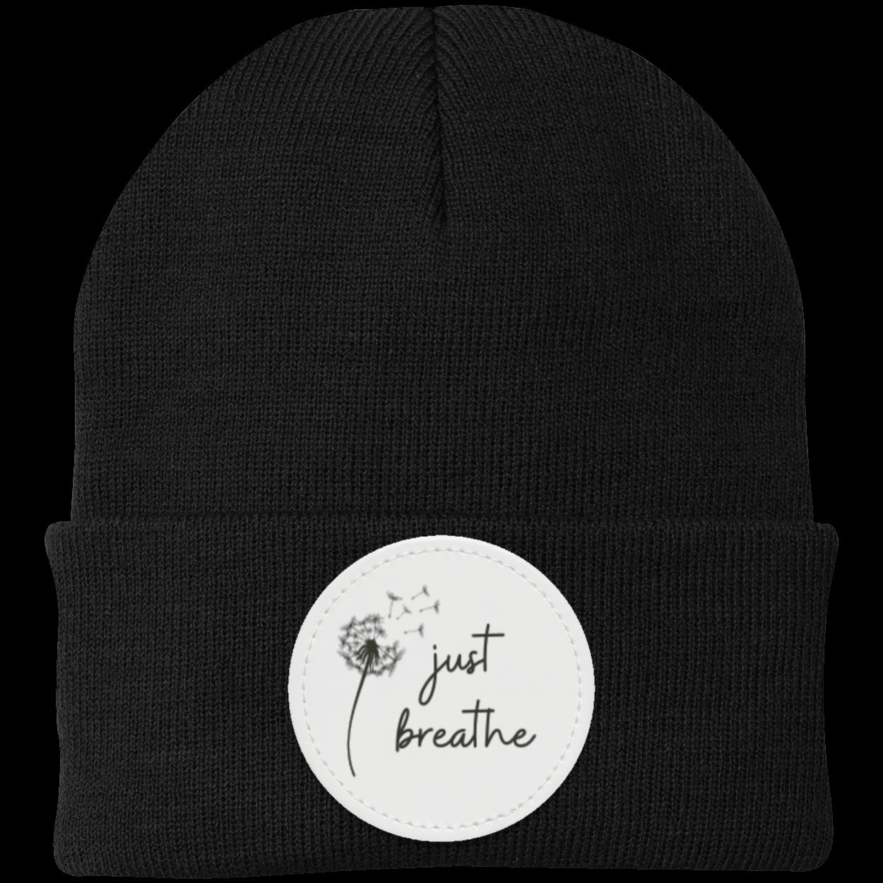 Just Breath Beanie Knit Cap