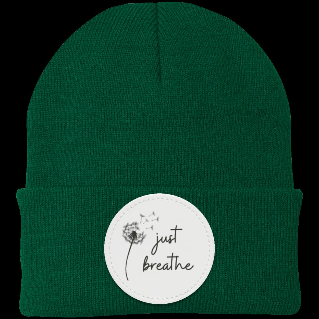 Just Breath Beanie Knit Cap