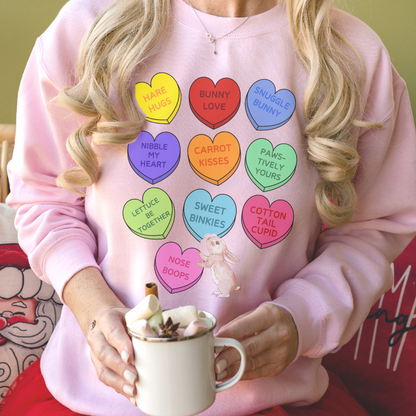 Bunny Sweethearts Valentine Sweatshirt