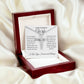 To My Courageous Wife | Your Courage is Bold Ink | CZ Cross Necklace
