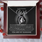 To My Amazing Wife | This Is From My Heart | Forever Love Necklace