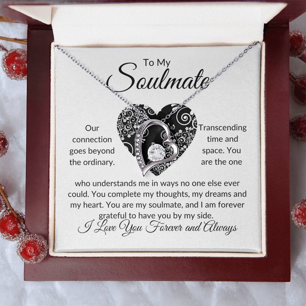 To My Soulmate | Our Connection | Forever Love Necklace