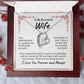 To My Remarkable Wife | Your Determination | Forever Love Necklace