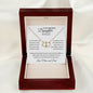 To Daughter on Wedding Day From Parents | As I Watch You Step | Everlasting Love Necklace