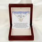 To Best Mother In Law From Her | When I Fell In Love | Everlasting Love Necklace