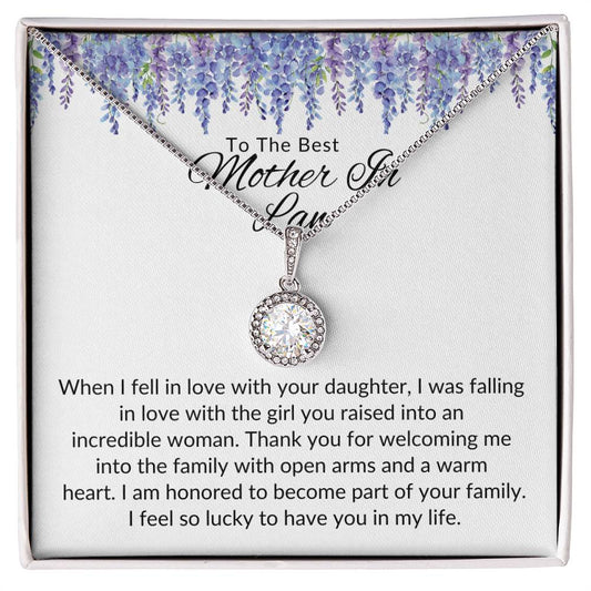 To Best Mother In Law From Him | When I Fell In Love | Eternal Hope Necklace