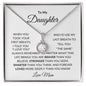 To My Daughter | When You Took Your First Breath | Eternal Hope Necklace