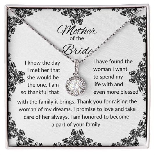 To Mother of the Bride | I Knew The Day | Eternal Hope Necklace