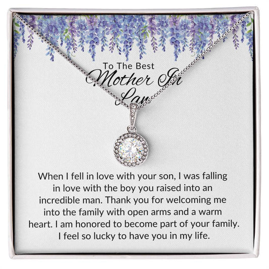 To Best Mother In Law From Her | When I Fell In Love | Eternal Hope Necklace