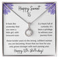 Daughter Happy Sweet 16 From Parents | It Feels Like Yesterday | Eternal Hope Necklace