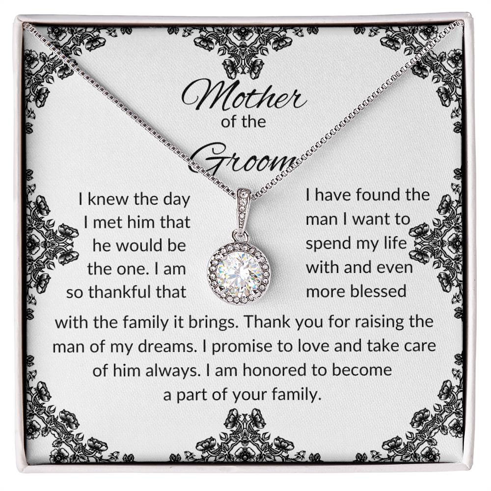 To Mother of the Groom | I Knew The Day | Eternal Hope Necklace