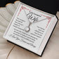 To My Courageous Wife | Your Courage is Bold Ink | Eternal Hope Necklace
