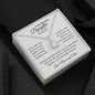 To Daughter on Wedding Day From Parents | As I Watch You Step | Eternal Hope Necklace