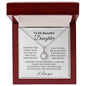 To My Daughter | Wherever Your Journey | Eternal Hope Necklace