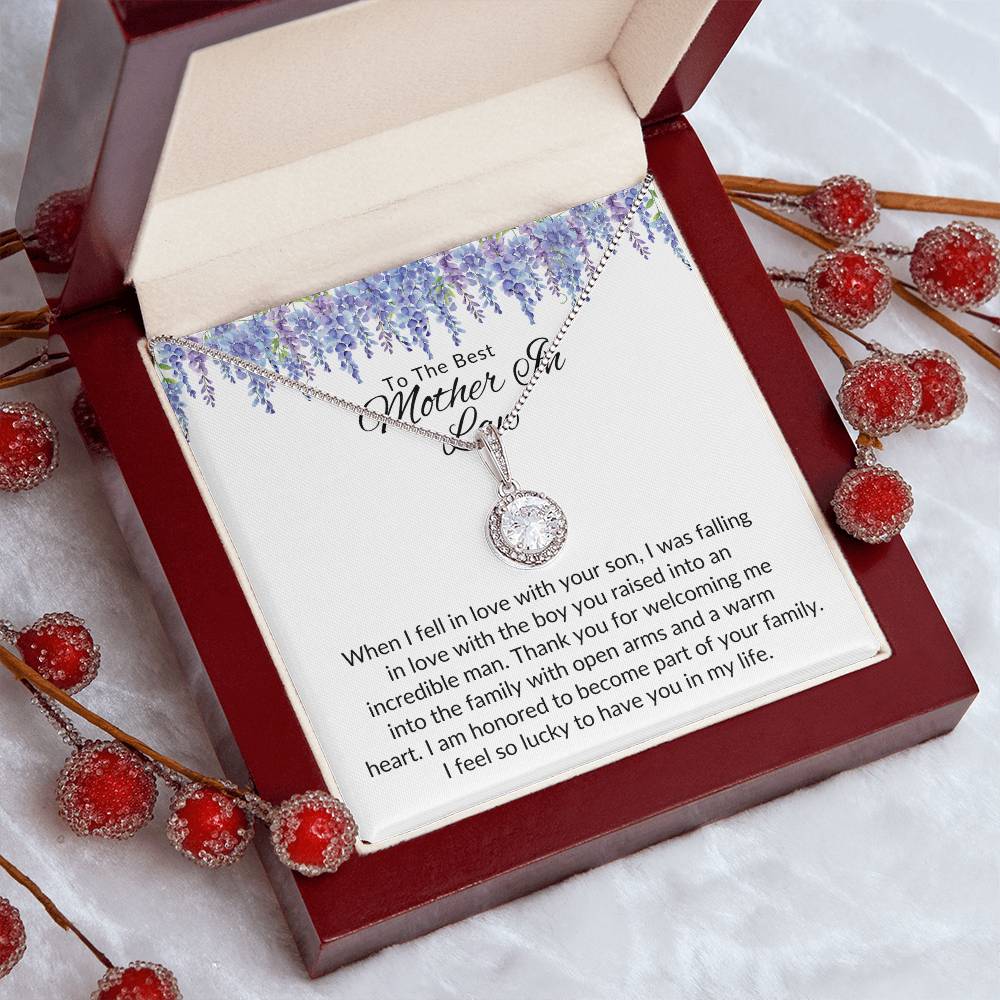 To Best Mother In Law From Her | When I Fell In Love | Eternal Hope Necklace