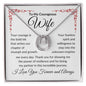 To My Courageous Wife | Your Courage is Bold Ink | Lucky In Love Necklace