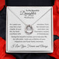 To Daughter on Wedding Day | As I Watch You Step | Lucky In Love Necklace