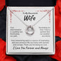 To My Remarkable Wife | Your Determination | Lucky In Love Necklace