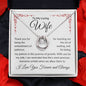To My Loving Wife | Thank You Patience | Lucky In Love Necklace