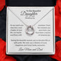 To Daughter on Wedding Day From Parents | As I Watch You Step | Lucky In Love Necklace