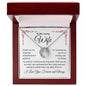 To My Loving Wife | Thank You Patience | Lucky In Love Necklace