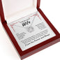 To My Remarkable Wife | Your Determination | Lucky In Love Necklace