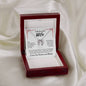To My Remarkable Wife | Your Determination | Lucky In Love Necklace