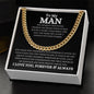 To My Man | The Moment Our Paths Crossed | Cuban Link Chain