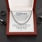 To My Soulmate I Have Completely Fallen For You | Cuban Link Chain