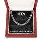 To My Man | The Moment Our Paths Crossed | Cuban Link Chain