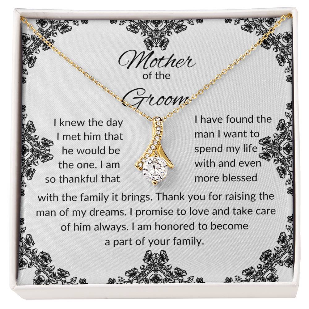 To Mother of the Groom | I Knew The Day | Alluring Beauty Necklace