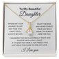 To My Daughter | Wherever Your Journey | Alluring Beauty Necklace