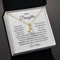 To My Daughter | When You Took Your First Breath | Alluring Beauty Necklace