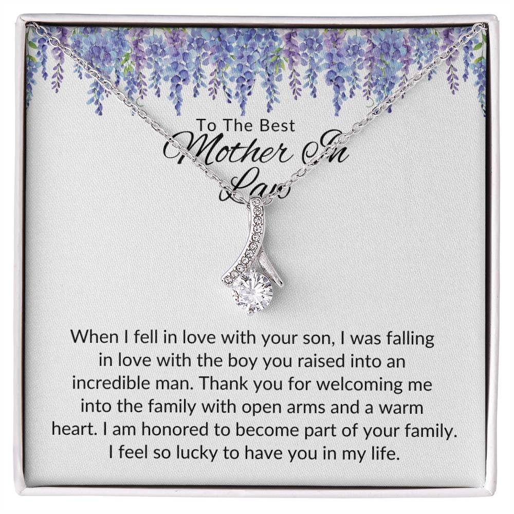 To Best Mother In Law From Her | When I Fell In Love | Alluring Beauty Necklace