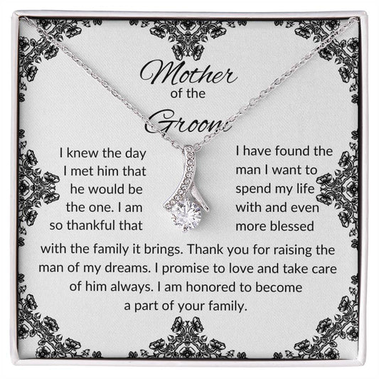 To Mother of the Groom | I Knew The Day | Alluring Beauty Necklace