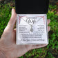 To My Courageous Wife | Your Courage is Bold Ink | Alluring Beauty Necklace
