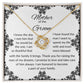 To Mother of the Groom | I Knew The Day | Love Knot Necklace