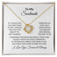 To My Soulmate | If I Could Give | Love Knot Necklace