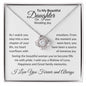 To Daughter on Wedding Day | As I Watch You Step | Love Knot Necklace