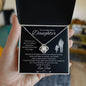 To My Daughter | Whenever You Feel Overwhelmed Remember Love Dad | Love Knot Necklace
