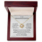 To My Granddaughter I Can't Promise I'll Be Here For The Rest Of Your Life, Love Grandpa | Love Knot Necklace